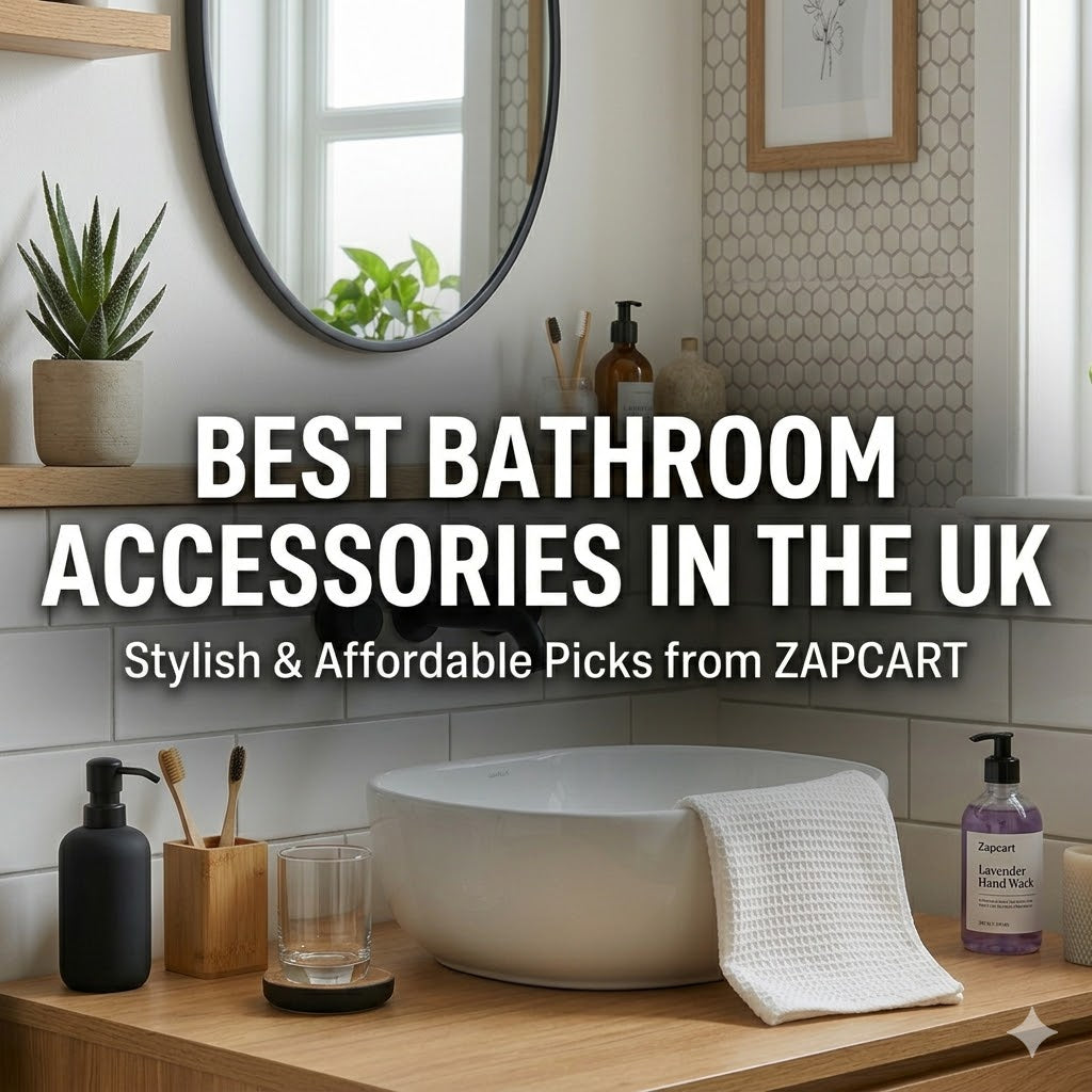 Best Bathroom Accessories in the UK – Stylish & Affordable Picks from Zapcart.