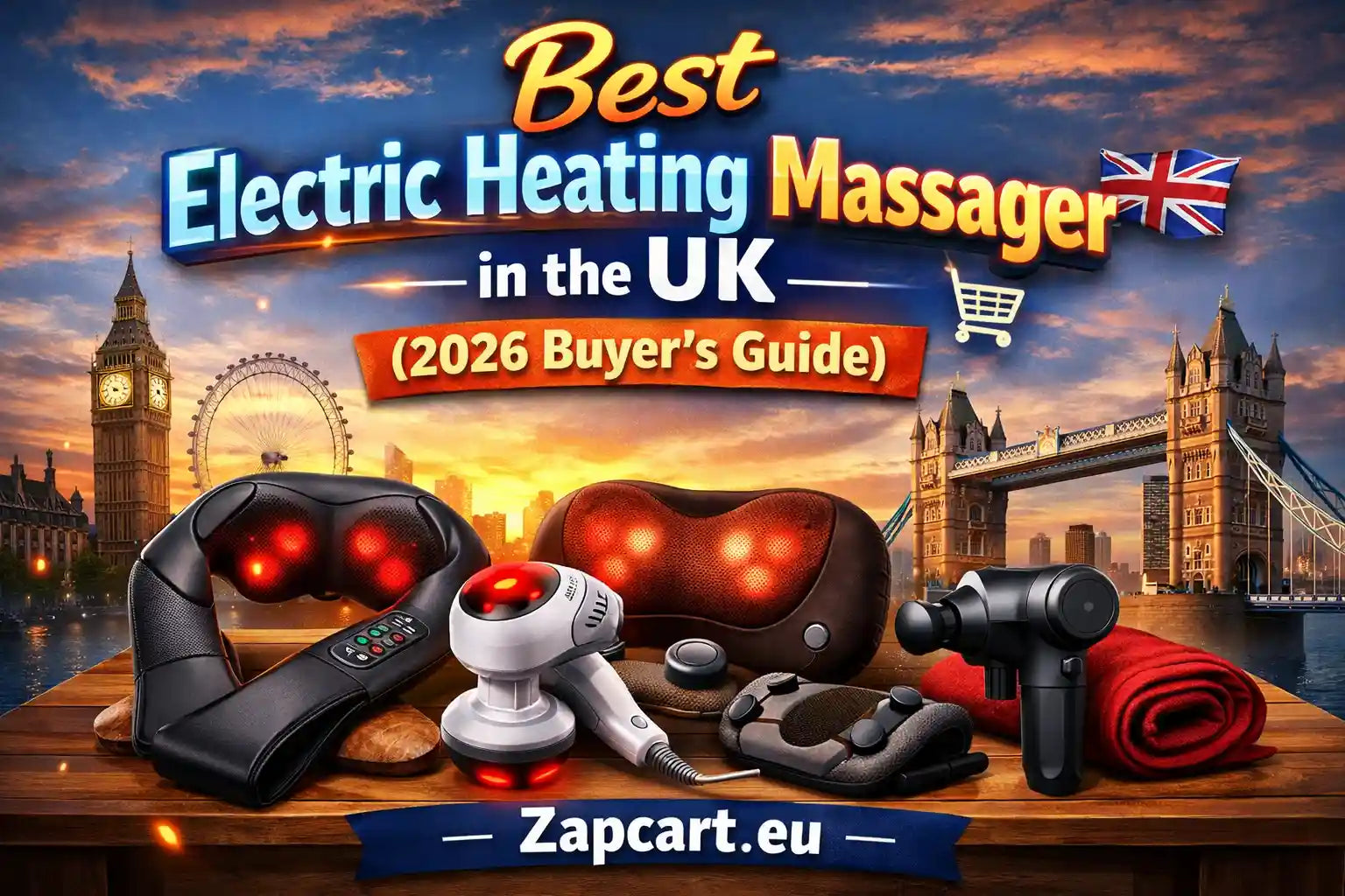 Best Electric Heating Massager in the UK (2026 Buyer’s Guide) – Zapcart.co.uk