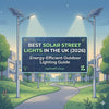 Best Solar Street Lights in the UK 