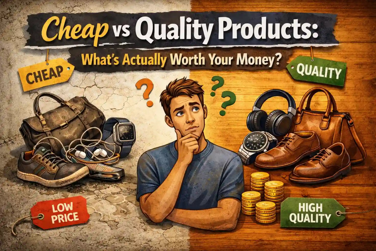Cheap vs Quality Products What’s Actually Worth Your Money?