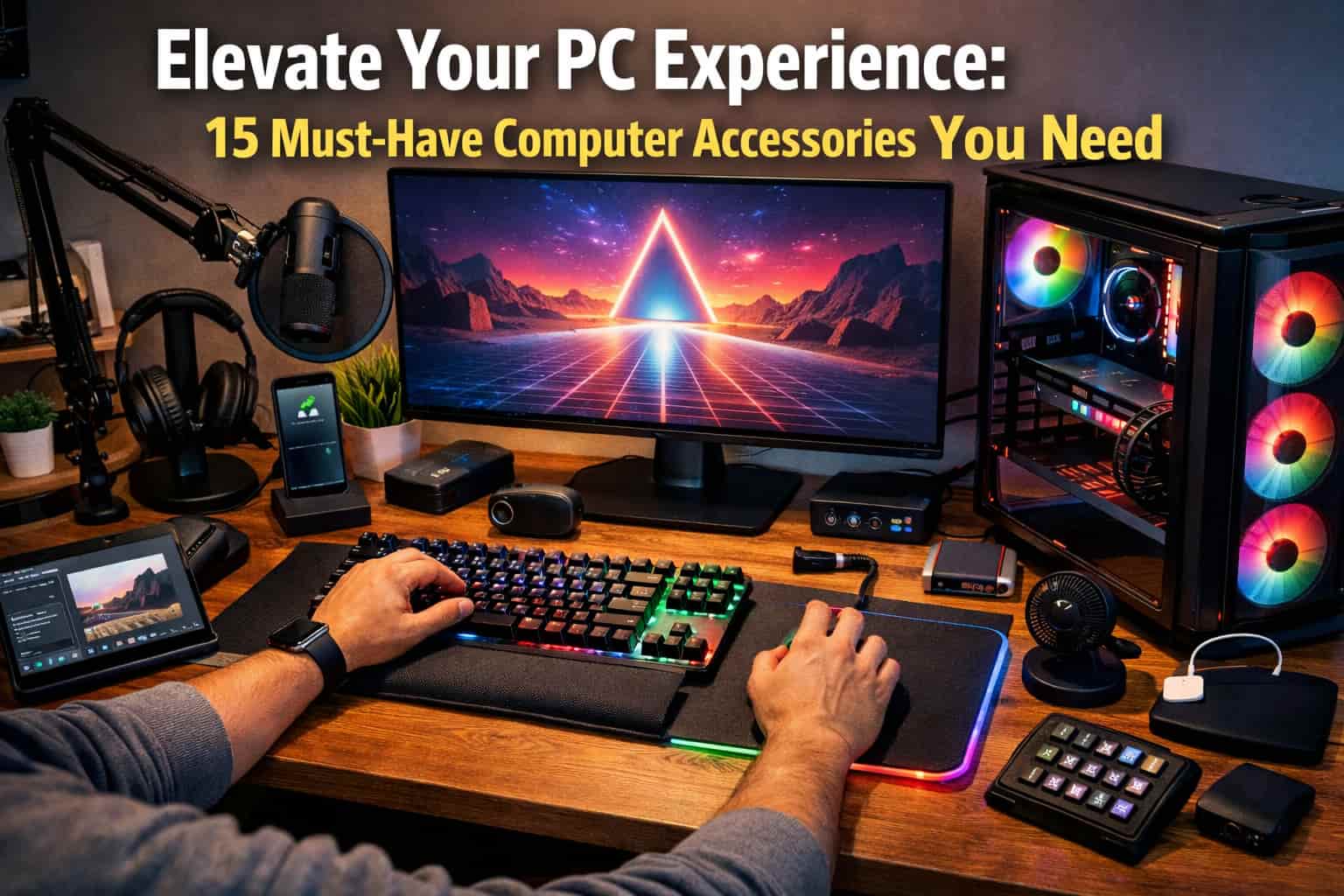 Elevate Your PC Experience: 15 Must-Have Computer Accessories You Need