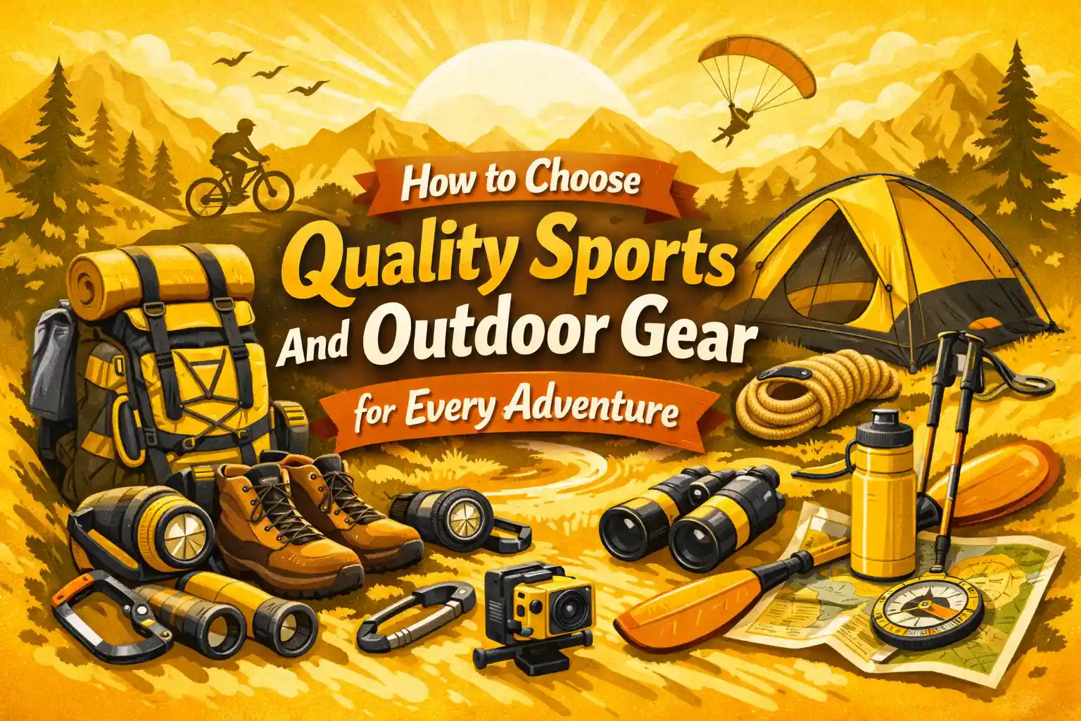 How to Choose Quality Sports And Outdoor Gear for Every Adventure