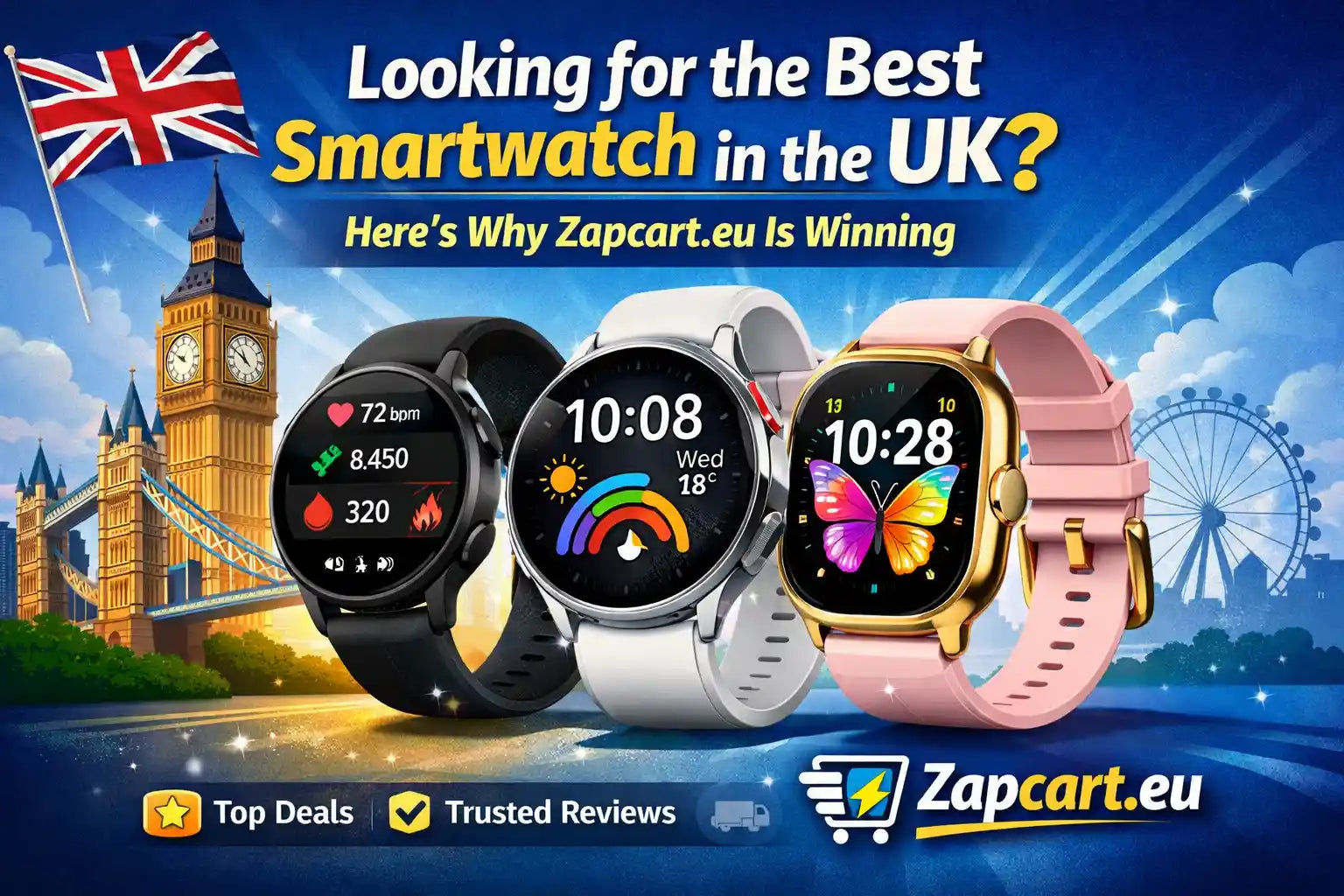 Looking for the Best Smartwatch in the UK