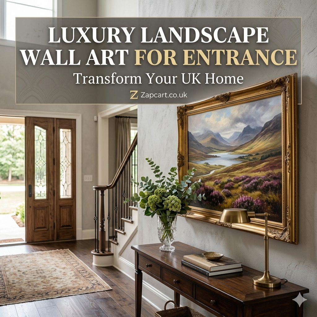 Luxury Landscape Wall Art for Entrance – Transform Your UK Home  Zapcart.co.uk