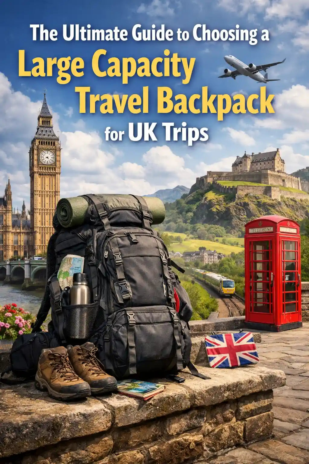 The Ultimate Guide to Choosing a Large Capacity Travel Backpack for UK Trips