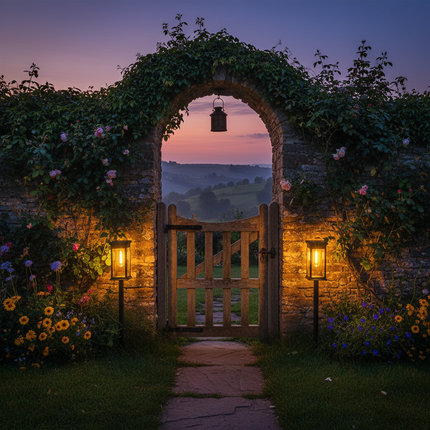 2IN1 2PCS - British Garden Gate
