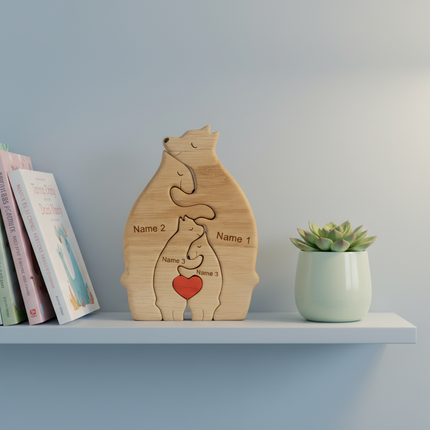 4 Bears - Nursery Shelf