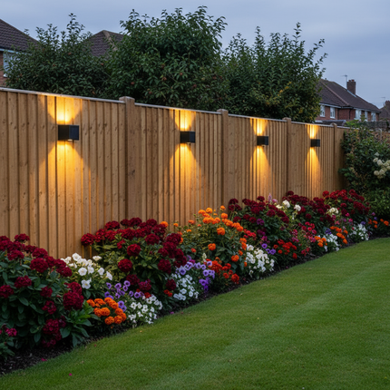 4PCS - Garden Fence Twilight
