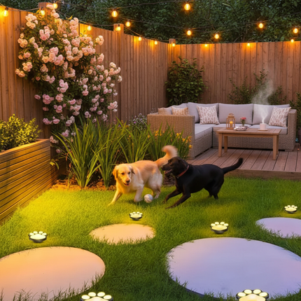 4pcs Warm – Dogs on Decking