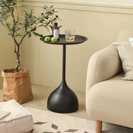 Creative Side End Table Coffee Table Ornament Bedside Table For Living Room Cabin Small Round Table Iron Retro Coffee Table by zapcart