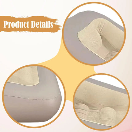 Inflatable Sofa Folding Chair Air Bed Trip Outside Leisure Sofa outdoor seating for Summer Garden Camping Party Lazy Sofa Chair by zapcart