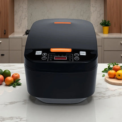 Electric Rice Cooker 5L Smart Household Multi-Cooker Heat Preservation Stewing Rice Cooker Fine Cook Quick Boiling Rice Cooker by zapcart