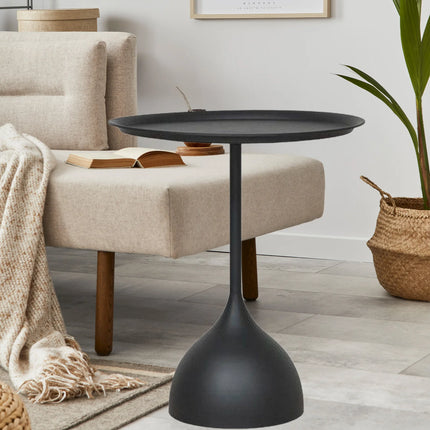 Creative Side End Table Coffee Table Ornament Bedside Table For Living Room Cabin Small Round Table Iron Retro Coffee Table by zapcart