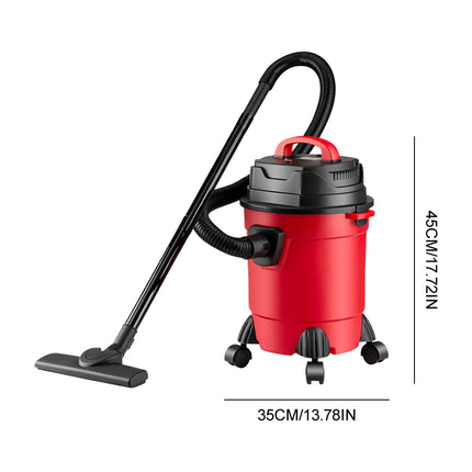 15L Dry/Wet/Blow Vacuum Cleaner Handheld Large Bucket Vacuum Cleaner Powerful Suction Dust Collector For Home Car Commercial Use by zapcart