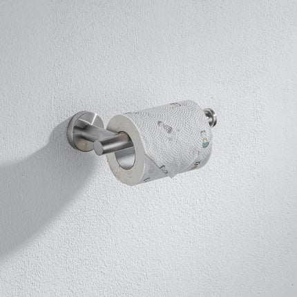 Stainless Steel Toilet Paper Holder Bathroom Wall Mount WC Paper Phone Holder Shelf Towel Roll Shelf Accessories by zapcart