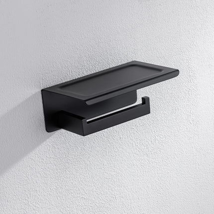 Stainless Steel Toilet Paper Holder Bathroom Wall Mount WC Paper Phone Holder Shelf Towel Roll Shelf Accessories by zapcart
