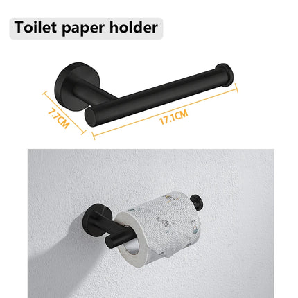 Stainless Steel Toilet Paper Holder Bathroom Wall Mount WC Paper Phone Holder Shelf Towel Roll Shelf Accessories by zapcart