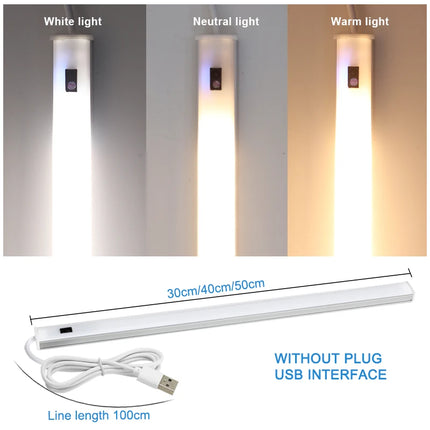 5V USB LED Strip Desk Lamp Hand Sweep Switch Motion Sensor Lamp Table Lamp Children Study Room LED Under Cabinet Kitchen Lights by zapcart