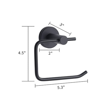 SARIHOSY Stainless Steel Toilet Paper Holder Bathroom Accessories Paper Roll Shelf Towel Rack by zapcart