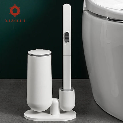 XiaoGui Disposable Toilet Brush Set Bathroom Accessories Brush No Closed-End Houseware Disposable Replacement by zapcart