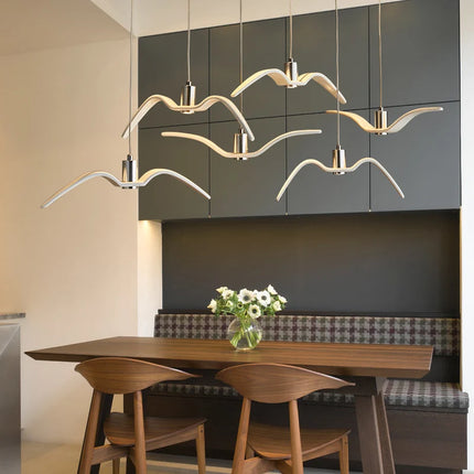 Seagull Pendant Lamp By Brokis Night Birds Resin Silhouette by zapcart