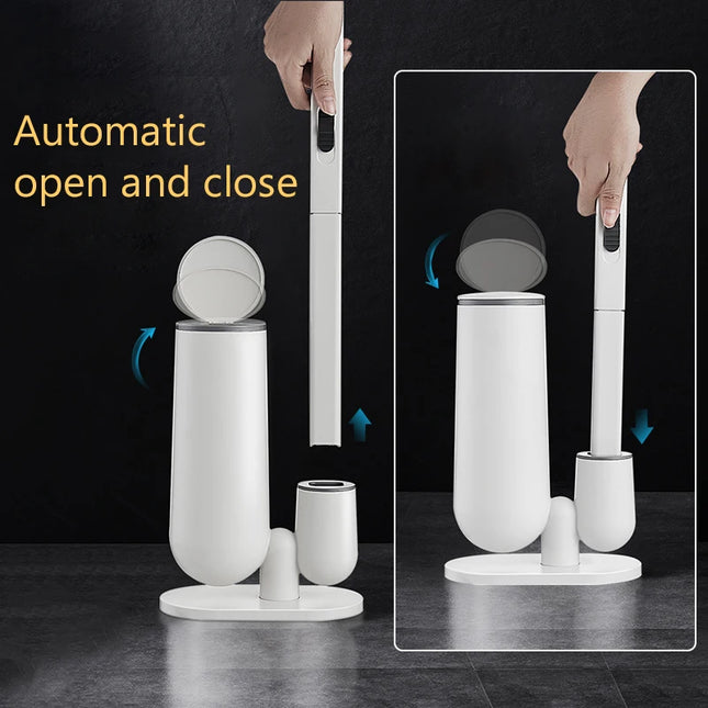 XiaoGui Disposable Toilet Brush Set Bathroom Accessories Brush No Closed-End Houseware Disposable Replacement by zapcart