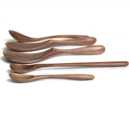LINSBAYWUC Black Walnut Wooden Spoon Japan Style Heatproof by zapcart