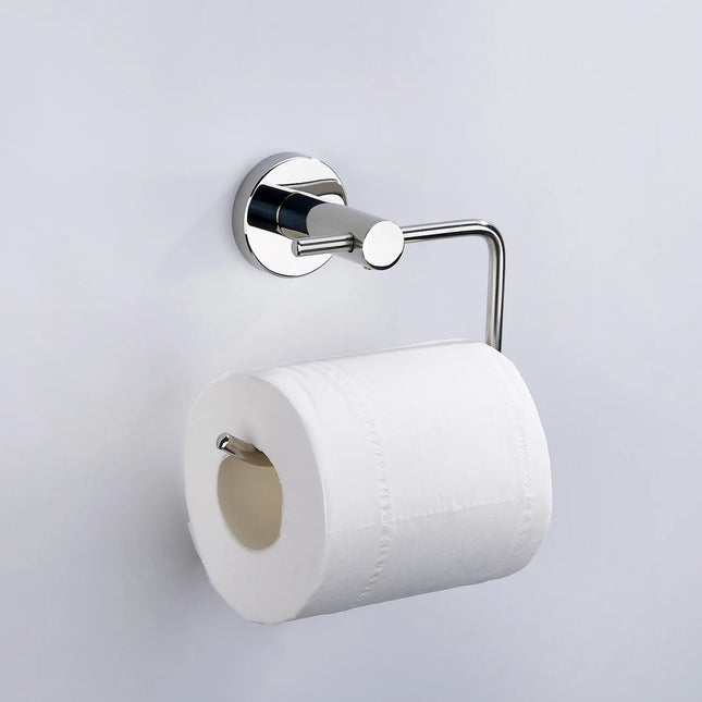 SARIHOSY Stainless Steel Toilet Paper Holder Bathroom Accessories Paper Roll Shelf Towel Rack by zapcart