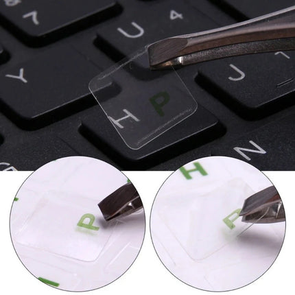 BUBM Keyboard Letter Stickers Waterproof Durable For Laptop by zapcart