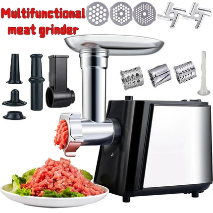 XMSJ Stainless Steel Electric Meat Grinder 700W For Home Use by zapcart