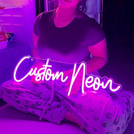 Custom Name Neon Sign Teens Gift Ineonlife USB Dimmable by zapcart