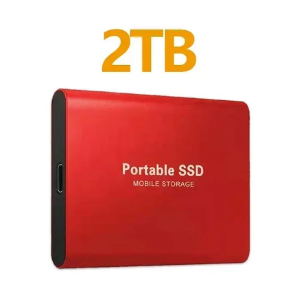 AEVYVKV Portable SSD 2TB USB C External Drive For Laptop by zapcart