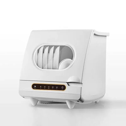 Small Desktop Dishwasher, Household Installation-free, Fully Automatic Intelligent Disinfection and Drying 6 Sets of Dishwashers by zapcart