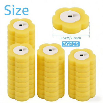 Upgrade Disposable Head Toilet Brush Set with Long Handle, Hygienic Replacement Cleaning Kit for Home Bathroom & WC Accessories by zapcart