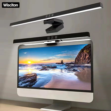 LED Computer Monitor Light Bar For Learning/Reading/Work Dimming Night Lighting Display Screen Hanging Lamp Eye Protection Lamp by zapcart