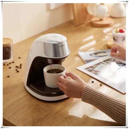 Electric drip coffee machine home small office tea brewing machine Portable Coffee Maker by zapcart