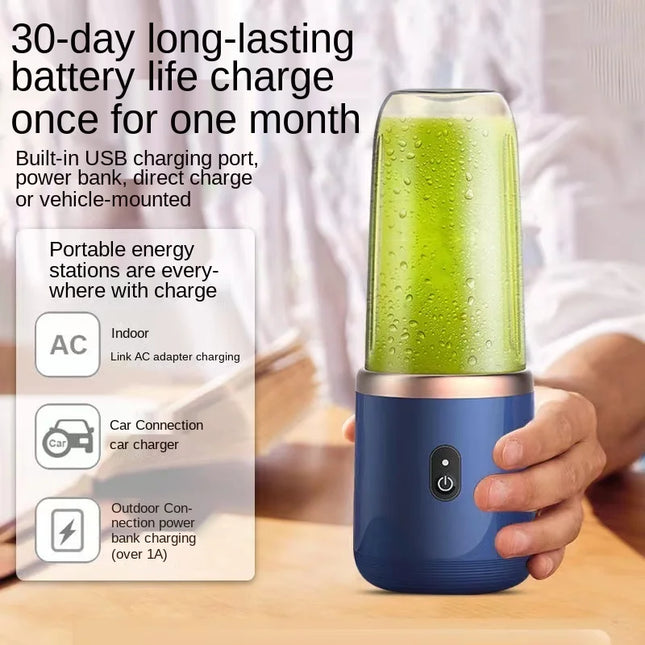 Fruit Mixers Juicers Portable Electric Juicer Blender Fruit Juicer Cup Food Milkshake Juices Maker Household Kitchen Tools by zapcart