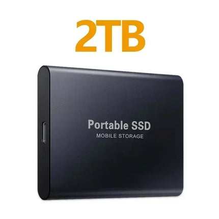AEVYVKV Portable SSD 2TB USB C External Drive For Laptop by zapcart