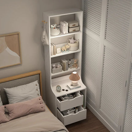 Bedside Table Simple Modern Simple Bedroom Small Bedside Rack Floor-to-ceiling Household Storage Small Cabinet Locker by zapcart