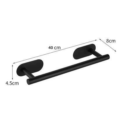 Bath Towel Bar 304 Stainless Steel Towel Rack Towel Ring Toilet Paper Holder Brushed Gold Bathroom Hardware Accessories Set by zapcart