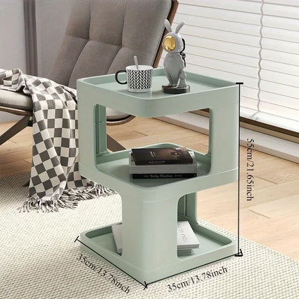 small bedside cabinet, luxurious and simple modern coffee table, a few sides, Nordic creative living room, a few corners. by zapcart