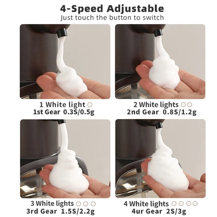 New Wall Mounted Automatic Soap Dispenser Foam Smart Hand Washing Machine 500ml Liquid Rechargeable Bathroom Induction Sensor by zapcart