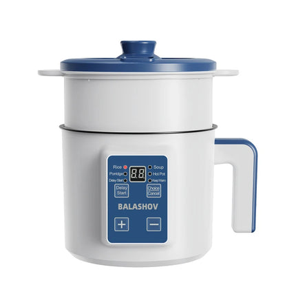 Balashov Electric Rice Cooker 1.7L Nonstick Pot With Mechanical Timer Home by zapcart