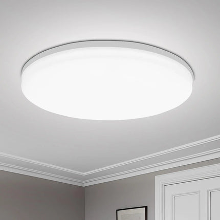 Round LED Ceiling Light – Modern Decorative Fixture for Living Room (18/24/36/48W) by zapcart