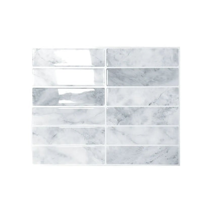 Waterproof Self Adhesive Tile Wall Stickers Oil-proof Moisture-proof Wall Decal Anti Fouling Heat-resistant Wallpaper by zapcart