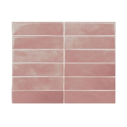 Waterproof Self Adhesive Tile Wall Stickers Oil-proof Moisture-proof Wall Decal Anti Fouling Heat-resistant Wallpaper by zapcart