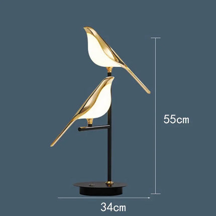 Jiankexing Bird Illumination LED Floor Lamp for Bedroom by zapcart