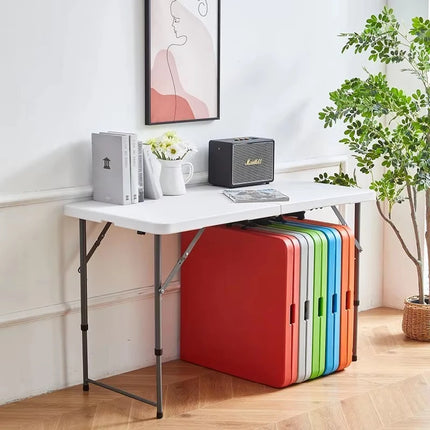 Height Adjustment Removable Table Outdoor Portable Folding Table Camping Desk Garden Waterproof High-Quality Dining Long Table by zapcart