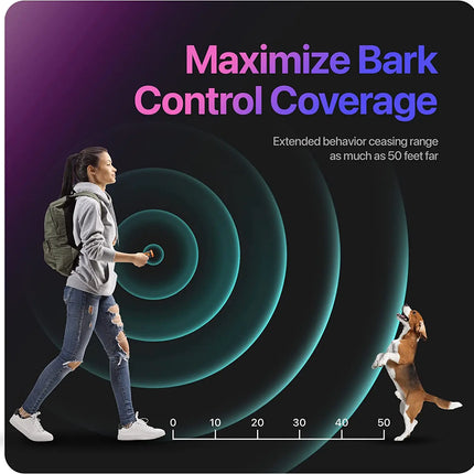 ABQP Ultrasonic Dog Repeller For Pet Owners Rechargeable by zapcart
