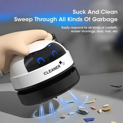 Desk Table Dust Vacuum Handheld Mini Vacuum Cleaner USB Table Sweeper Home Office Desktop Pencil Crumbs Cleaner Vacuum Cleaner by zapcart
